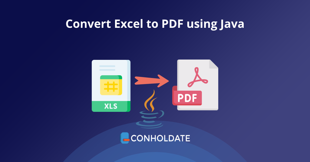 قم بتحويل Excel إلى PDF باستخدام Java