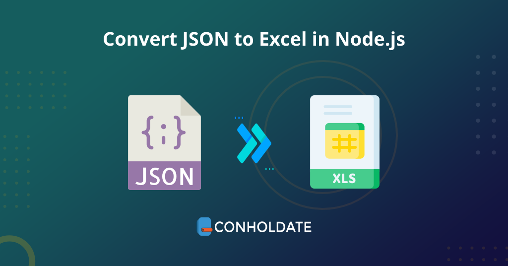 تحويل JSON إلى Excel في Node.js
