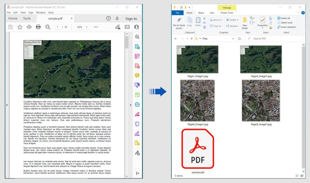 استخراج الصور من مستندات PDF باستخدام C #