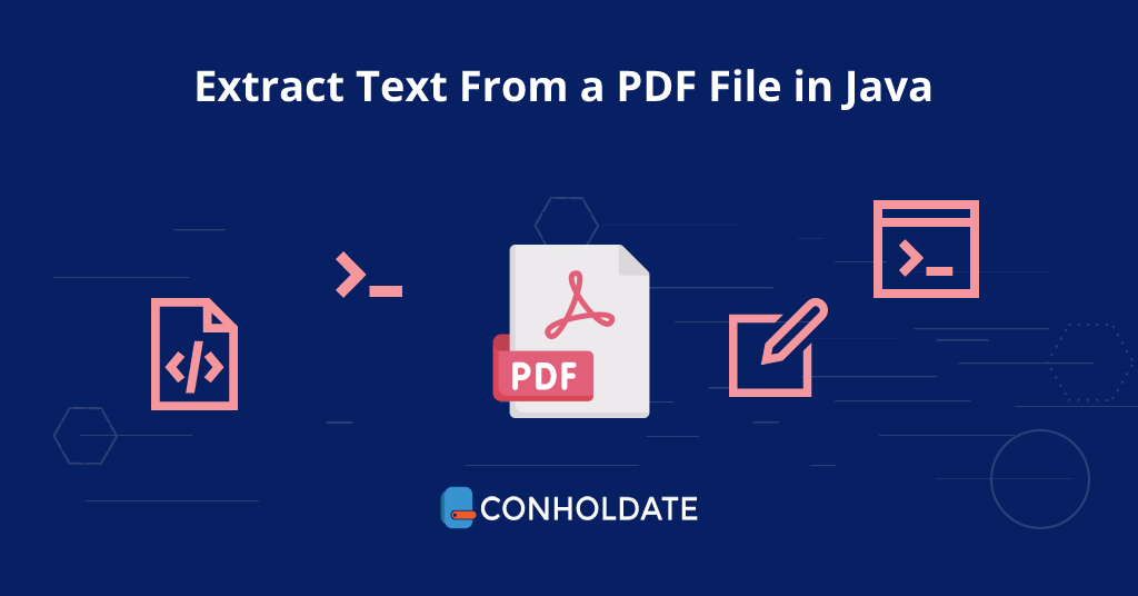استخراج نص من ملف PDF في جافا