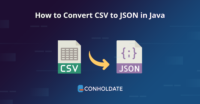 تحويل CSV إلى JSON في Java