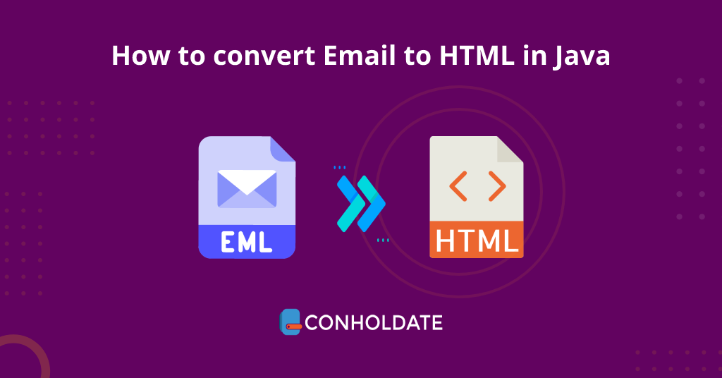 تحويل البريد الإلكتروني إلى HTML في جافا