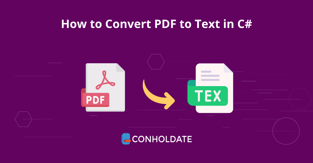 تحويل PDF إلى نص في C #