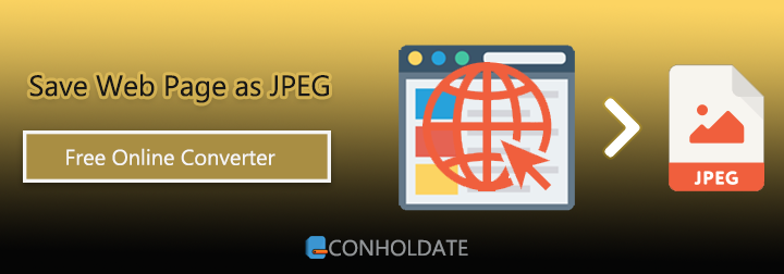 حفظ صفحة الويب بتنسيق JPEG Online مجانًا