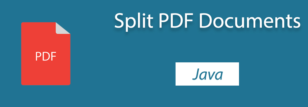 تقسيم PDF جافا