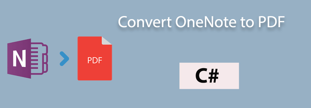 OneNote zu PDF in C#