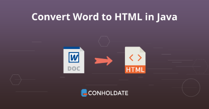 Konvertieren Sie Word in Java in HTML