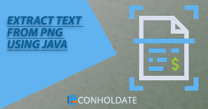 Extrahieren Sie Text aus PNG mit Java