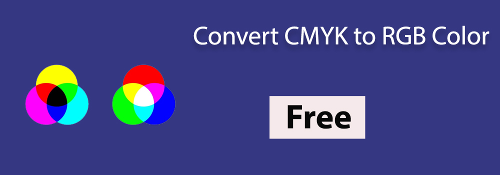 Convertir CMYK a RGB Gratis en Línea