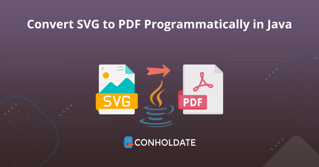 Convierta SVG a PDF mediante programación en Java