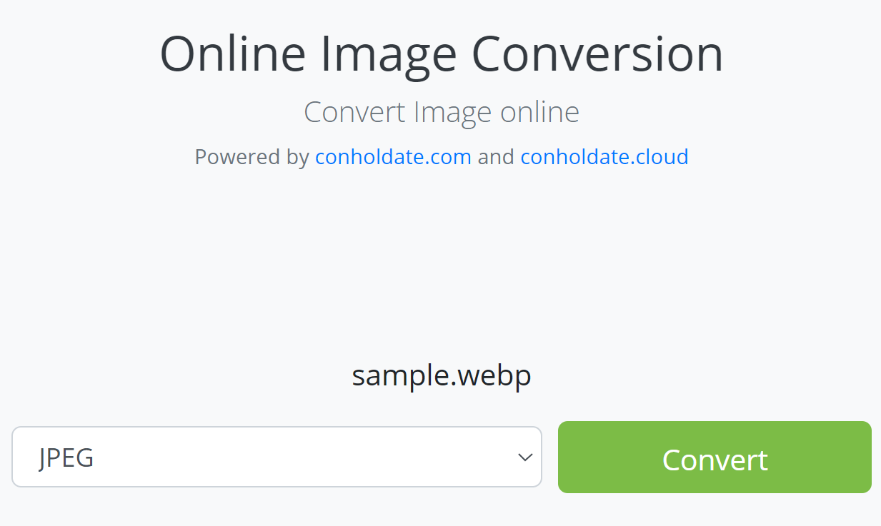 Convertir WebP a JPG