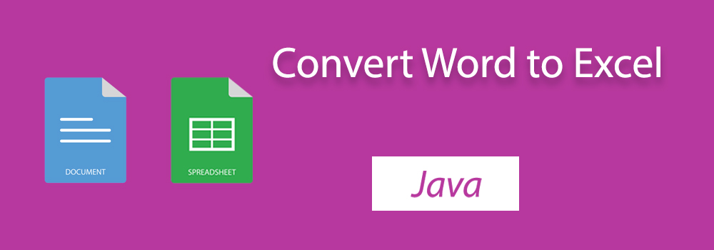 Word a Excel Java