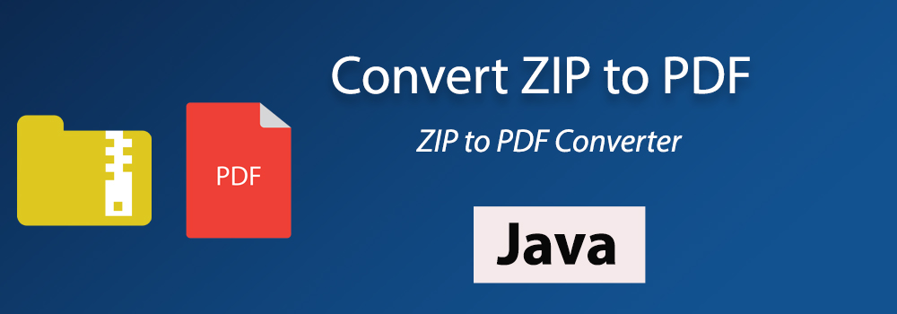 Java ZIP a PDF