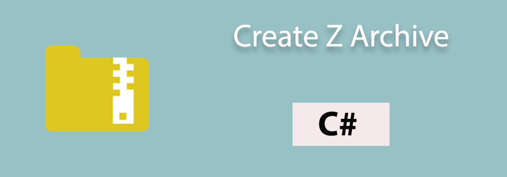 Crear Z Archivo C#
