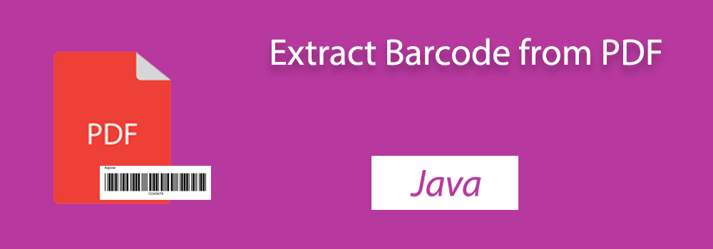 Extraer código de barras PDF de Java