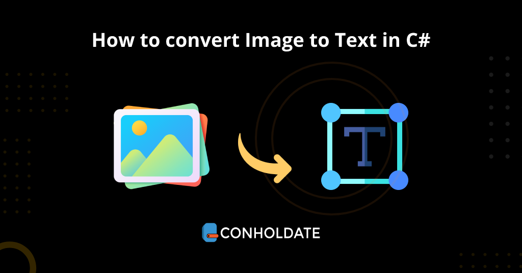 convertir imagen a texto en C#