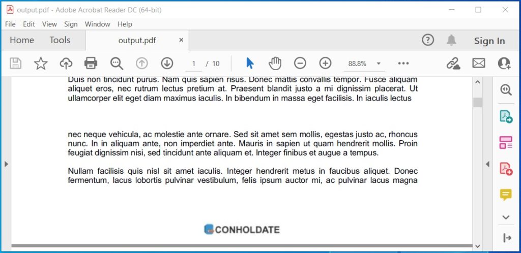 درج تصویر در پاورقی PDF با استفاده از C#.