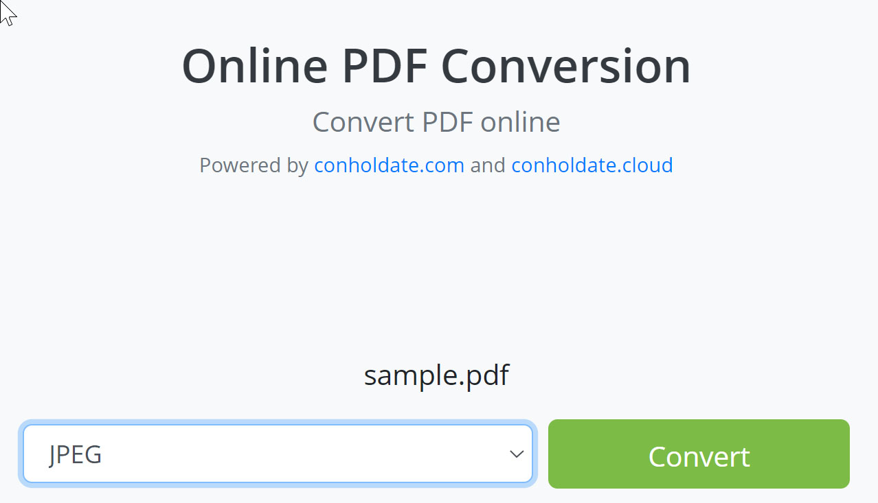 تبدیل آنلاین pdf به jpg