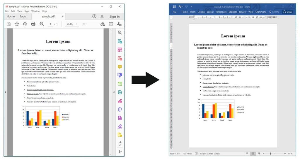 تبدیل PDF به Word با استفاده از جاوا