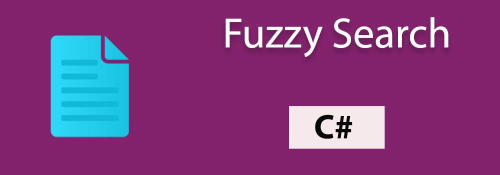 Fuzzy Search C#