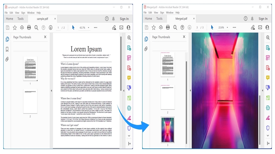 تصویر JPG را در PDF با استفاده از C# اضافه کنید.
