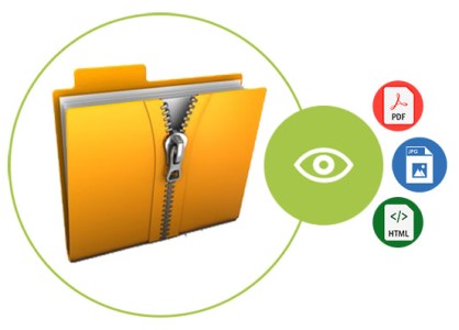 رندر آرشیوهای ZIP با استفاده از C#