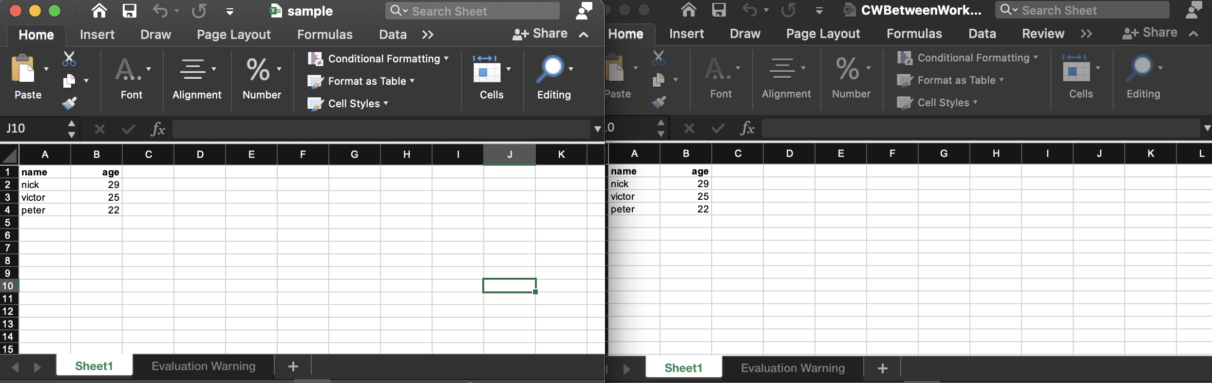 کپی داده از یک Workbook به Workbook دیگر