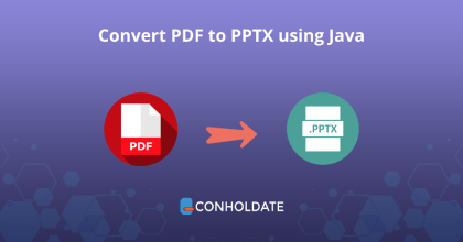 Convertir PDF en PPT en utilisant Java