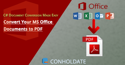 Convertissez vos documents MS Office en PDF