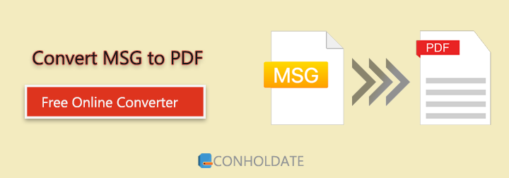 Konversikan MSG ke PDF Online - Konverter Gratis