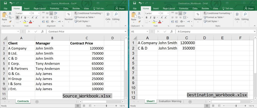 Salin Baris dan Kolom Tertentu dari satu file Excel ke yang lain di Java