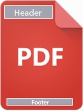 Aggiungi intestazioni e piè di pagina in PDF usando C#