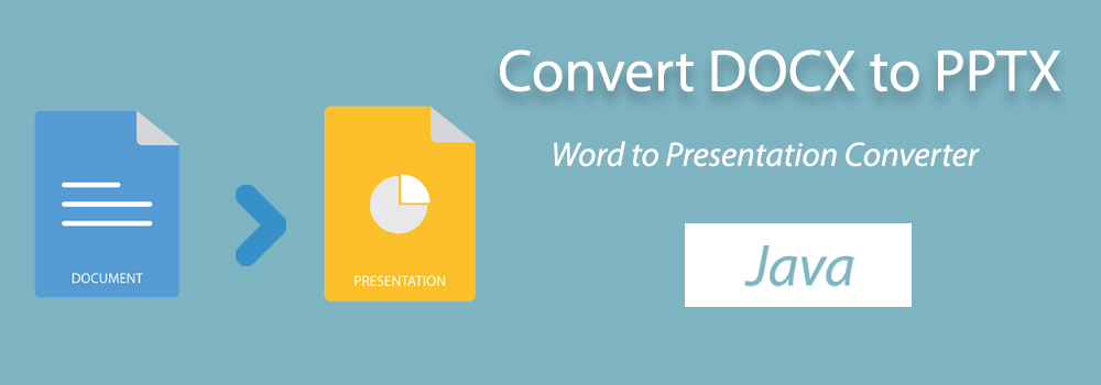 Converti DOCX in PPTX Java