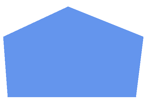 Disegna un poligono su un'immagine bitmap C#