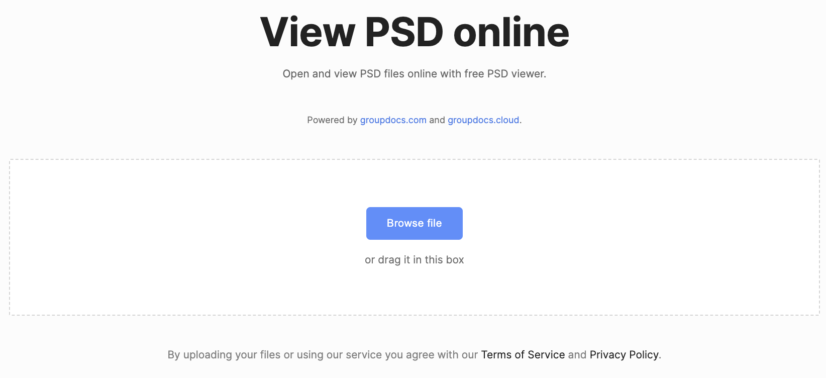 Visualizzatore Adobe PSD Gratuito Online Visualizza File PSD Di 