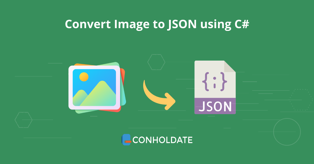 C#を使用して画像をJSONに変換する