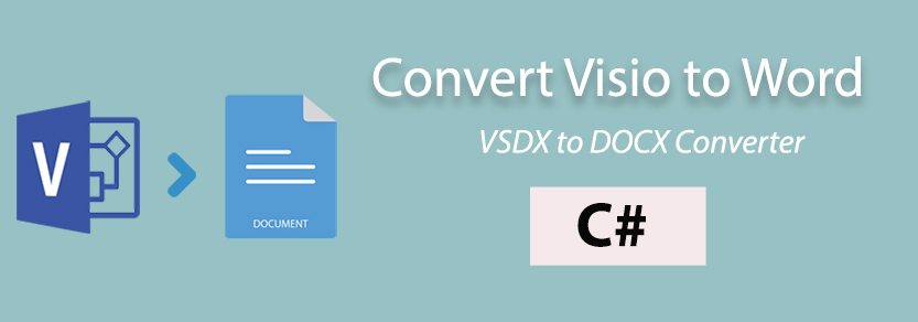 Visio VSDX から Word DOCX C# へ