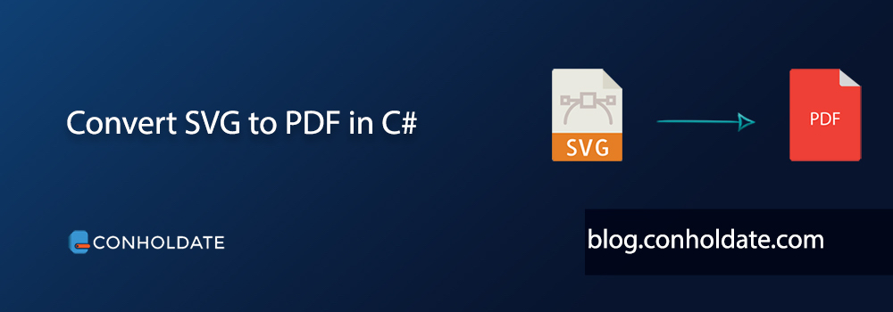 SVG를 PDF로 변환 C#