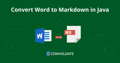 Java를 사용하여 Word를 Markdown으로 변환