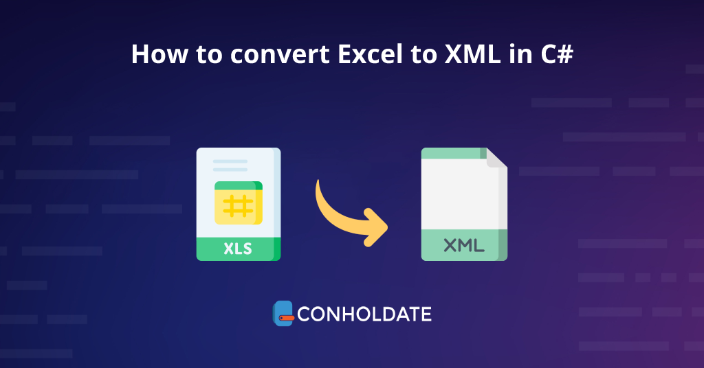 C#에서 Excel을 XML로 변환