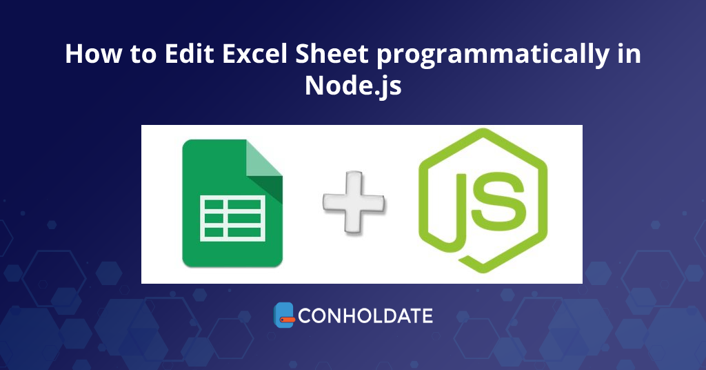 Node.js에서 Excel 시트를 편집하는 방법