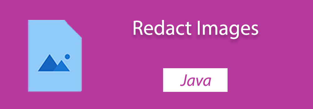 Redact Image Java