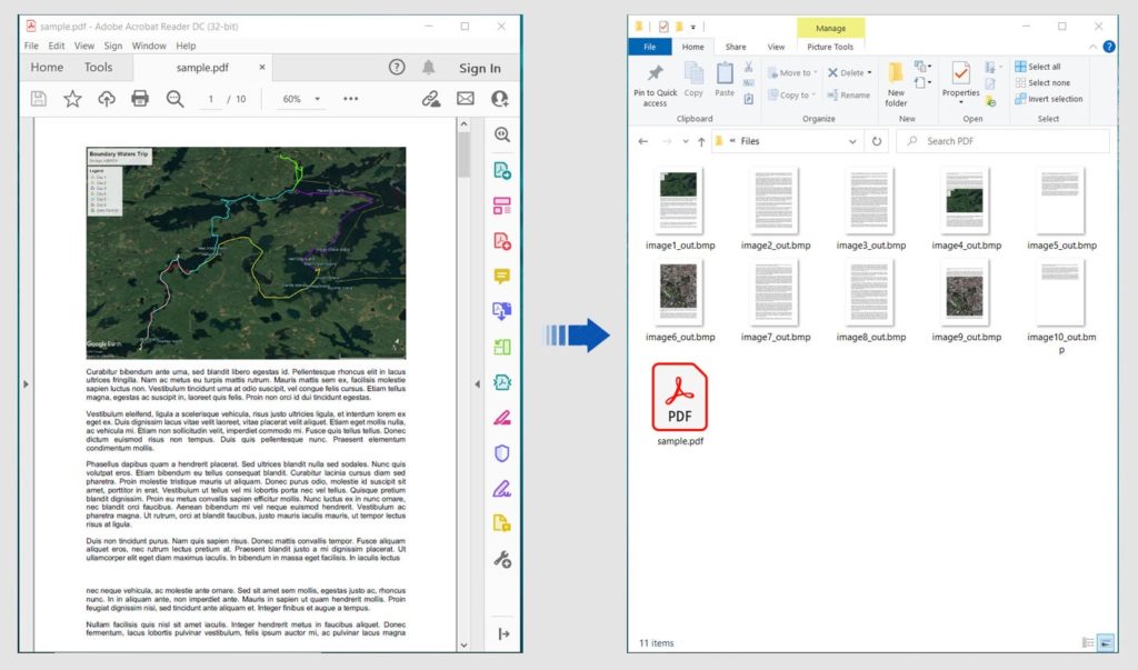 Konwersja plików PDF do BMP przy użyciu języka C#