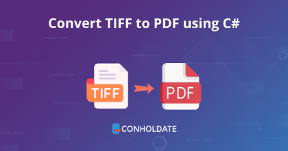 Konwertuj TIFF na PDF za pomocą C#