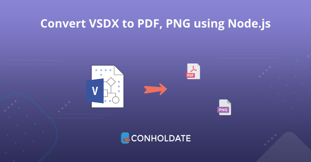 Konwertuj VSDX na PDF w Node.js