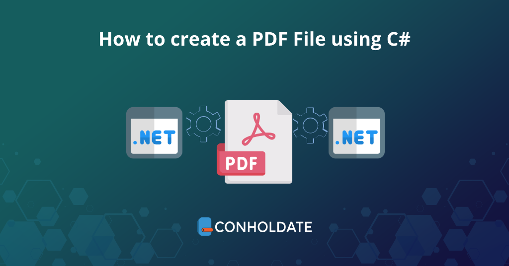 utwórz plik PDF za pomocą C#