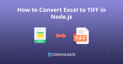 Jak przekonwertować Excel na TIFF w Node.js