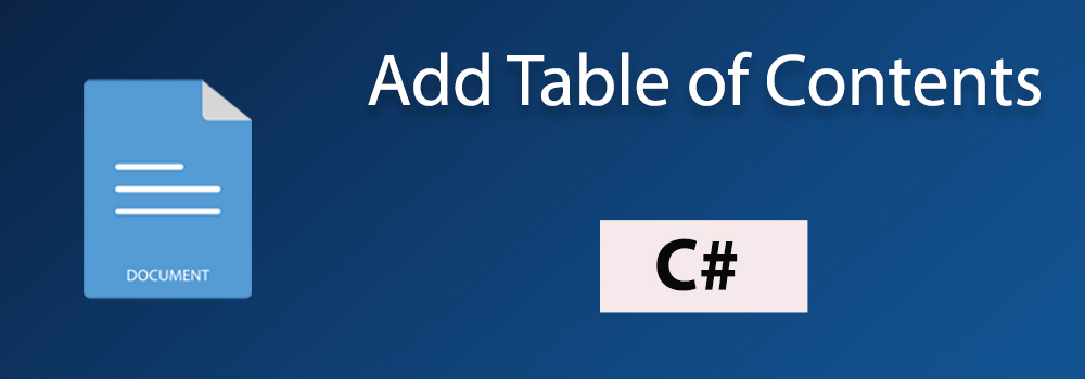 Adicionar Sumário no Word usando C#
