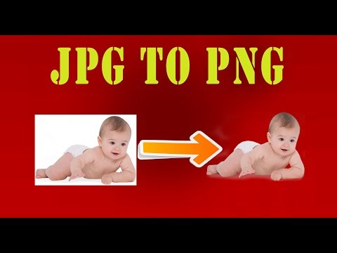 конвертировать JPG в PNG