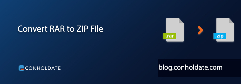 Конвертируйте RAR в ZIP онлайн